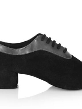 Ray Rose 417 SOLAR Black Nappa Suede Leather Ballroom dance shoes